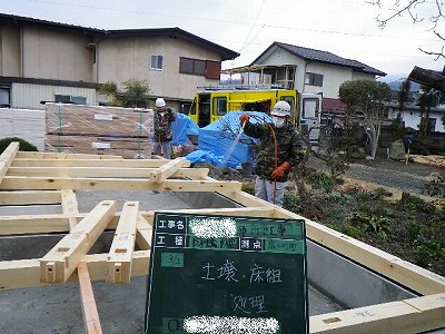 土間のある家